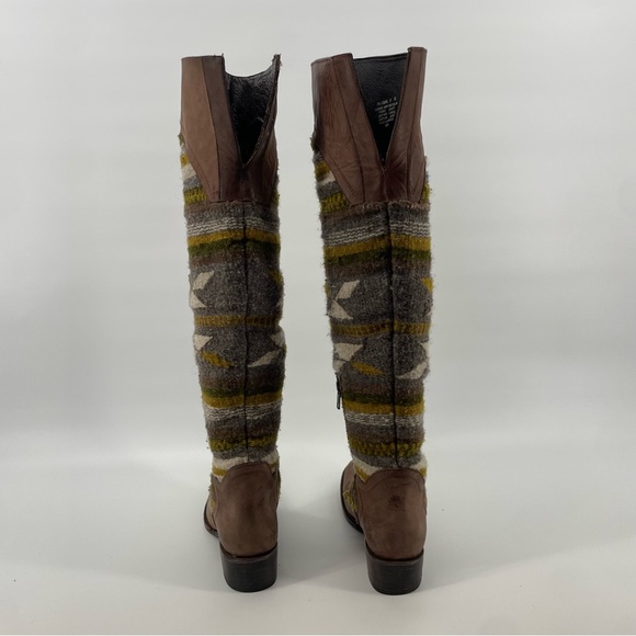 Freebird By Steven Cabal Blanket Over the Knee Southwest Boots - Size 6 - Picture 7 of 10